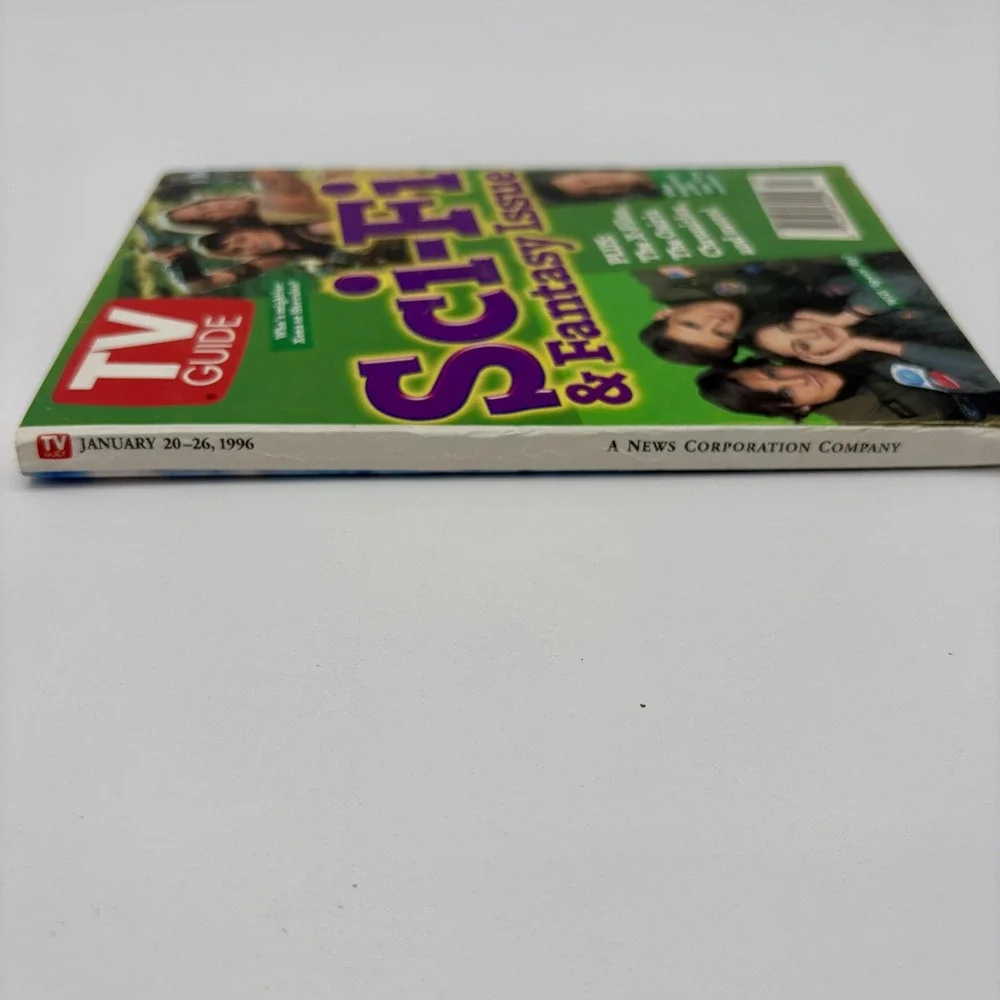 Vintage 1996 TV Guide Sci-Fi & Fantasy Issue‎ Jan 20-26 Xena Hercules X-Files